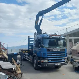 სამშენებლო ამწეკრანი ამწეკალათა