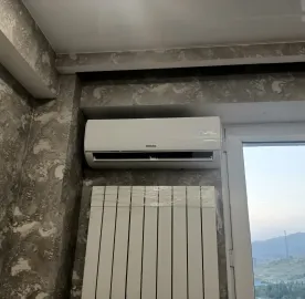 კონდიციონერის მონტაჟი ვაკუუმირებით 