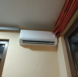 კონდიციონერის მონტაჟი ვაკუუმირებით 