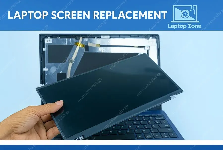 laptop screen ლეპტოპის ეკრანის შეცვლა / ეკრანები