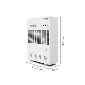 Trotec DH 145 SH - კონდენსაციის ჰაერის გამშრობი სამრეწველო კონდენსატორის საშრობები ტენის ამომშრობი ნესტის შემწოვი