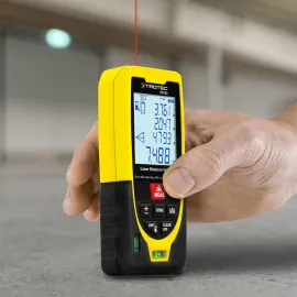 Trotec TD120 – ლაზერული მანძილმზომი ლაზერული მანძილმზომი საზომი ინსტრუმენტი გამზომი ხელსაწყოები