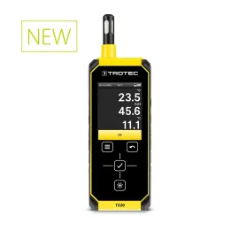 Trotec T220 დამოუკიდებელი კლიმატმზომი ინტელექტუალური კლიმატის გაზომვა საზომი ინსტრუმენტი გამზომი ხელსაწყოები
