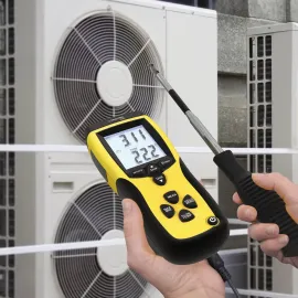 Trotec TA300 – ანემომეტრი პროფესიონალური ანემომეტრები TA 300 კალიბრაციის სერტიფიკატით