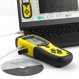 Trotec TA400 – ანემომეტრი პროფესიონალური ანემომეტრები კალიბრაციის სერტიფიკატით საზომი ინსტრუმენტი გამზომი ხელსაწყოები