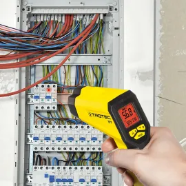 Trotec TP7 – პირომეტრი ზუსტი პირომეტრები საზომი ინსტრუმენტი გამზომი ხელსაწყოები -50 °C to +1000 °C