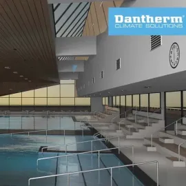 Dantherm DanX CF – სავენტილაციო ჰაერგამტარი დანადგარები საცურაო აუზი და კომერციული ფართი