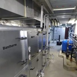 Dantherm DanX XWPRS – სავენტილაციო ჰაერგამტარი დანადგარები საცურაო აუზი და კომერციული ფართი