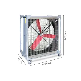 Trotec TTW 45000 – ღერძული ვენტილატორი 45000 მ³/სთ
