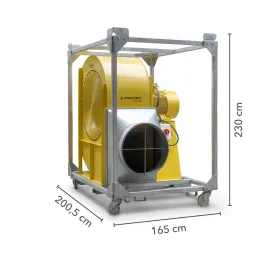 TROTEC TFV 1200 – რადიალური ვენტილატორი