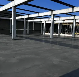 ბეტონის სამრეწველო იატაკი