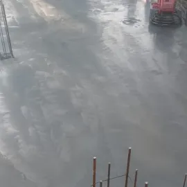 ბეტონის სამრეწველო იატაკი