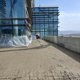 ბეტონის სამრეწველო იატაკი