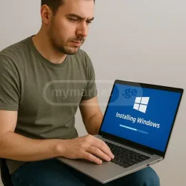 ✅WINDOWS ჩაწერა ლეპტოპზე ვინდოუსის ჩაწერა ნოუთბუქზე