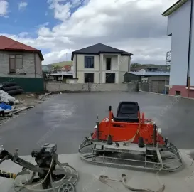 ბეტონის დასხმა გაპრიალება