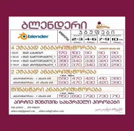 მოდელირების და ვიზუალიზაციის პროგრამები