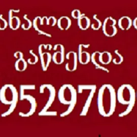 სანტექნიკი ბინაზე გამოძახებით < > 595297099