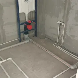 ცენტრალური გათბობა, სანტექნიკა, ელექტროობა, იატაკი