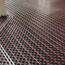 ცენტრალური გათბობა, სანტექნიკა, ელექტროობა, იატაკი