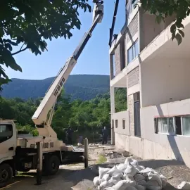 ქირავდება ამწე-კალათა