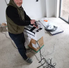 ვაკუუმირებით კონდიციონერის მონტაჟი