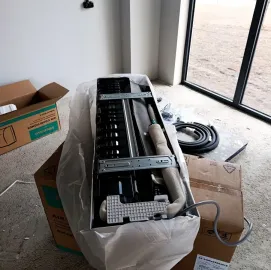 ვაკუუმირებით კონდიციონერის მონტაჟი