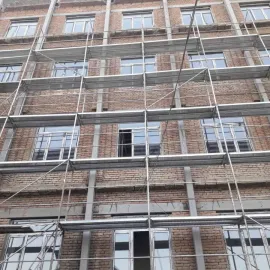 ფასადის და მეტალის სილაჭავლით წმენდა