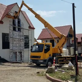 ამწე კალათის გაქირავება