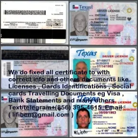  I.D cards ,Social cards ,visas, biometric passpor