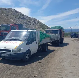 სამშენებლო ნარჩენების გატანა 