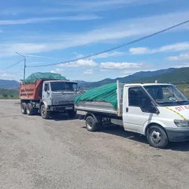 სამშენებლო ნარჩენების გატანა 