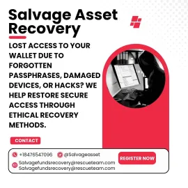 TRUSTED CRYPTOCURRENCY RECOVERING COMPANY. VISIT SALVAGE ASSET RECOVERY