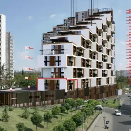 იყიდება  დიდუბეში აგლაძის ქუჩაზე ახალ აშენებულ კორპუსში, 