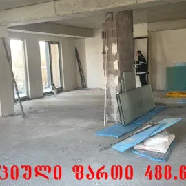 იყიდება  დიდუბეში აგლაძის ქუჩაზე ახალ აშენებულ კორპუსში, 