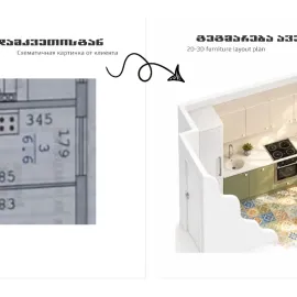ინტერიერი დიზაინის წესებით