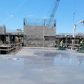 ბეტონის იატაკების მოწყობა და გაპრიალება