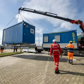 კონტეინერები / საოფისე კონტეინერის გაქირავება