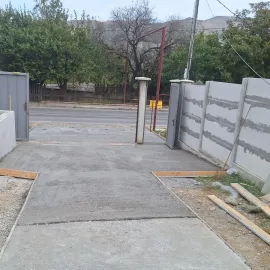ბლოკის აშენება ქვიშაცემენტით ლესვა