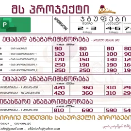 პროჯექტი - MS Project _ პროფესიონალური კურსები