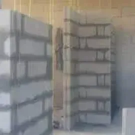 ბლოკის შენება, ლესვა