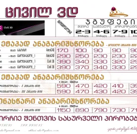 ცივილ 3დ - Civil 3D