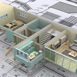 შიდა აზომვა, საკადასტრო ნახაზი, დაკვალვა ტოპო