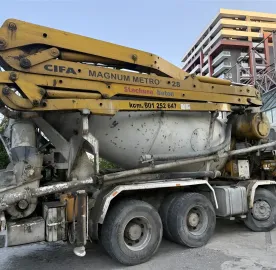 პომპა-მიქსერით მომსახურება