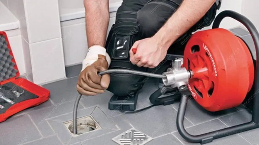 კანალიზაცის გაწმენდა