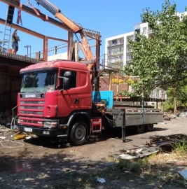 სატვირთო ამწე კრანი მანიპულატორი ჰაიაპი