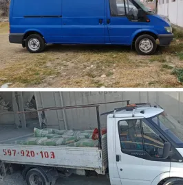 ტვირთის გადაზიდვა,სამშენებლო ნარჩენების გატანა