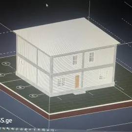 აზომვითი ნახაზები და პროექტირება ვანში