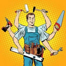 უნივერსალური ხელოსანი, ოსტატი, handyman,мастер на все руки 