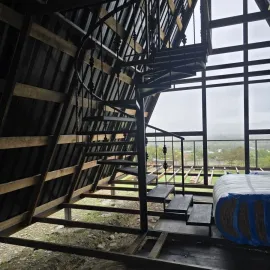 კოტეჯების მშენებლობა